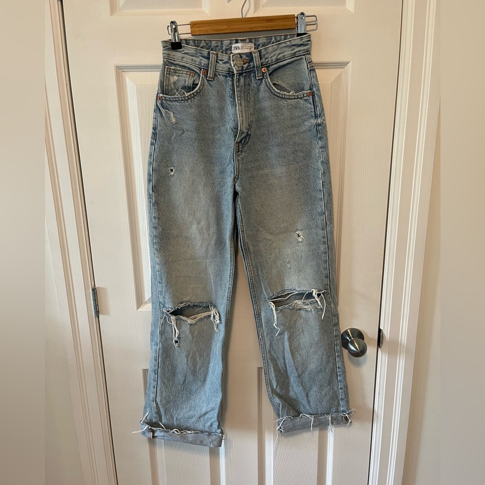 Zara Blue Denim Jeans